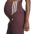 Collants de Fitness adidas Opt Ess Mat 1/1 Femme Rubaur/Blanco