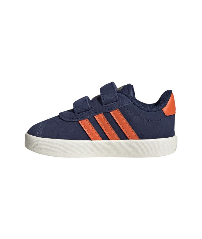 Sapatilhas adidas VL Court 3.0 Cf Infantil Azul Escuro / Narimp / Dormet