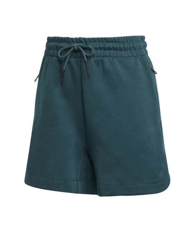 Pantalón adidas Z.N.E. Short Mujer Blanco