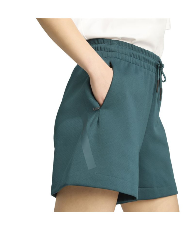 Pantalon adidas Z.N.E. Short Femme Blanc