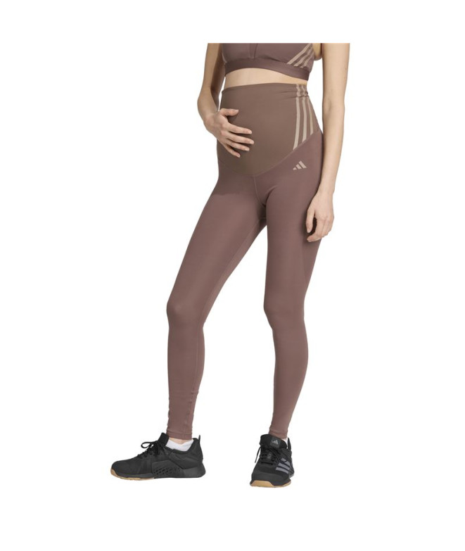 Mallas de Fitness adidas Opt Ess Mat 1/1 Mujer...