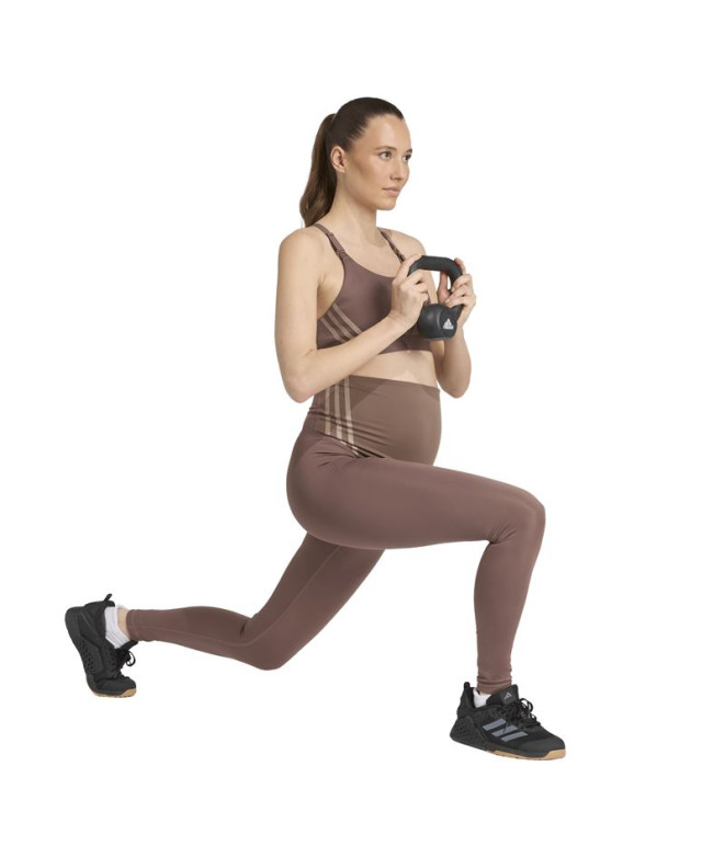 Mallas de Fitness adidas Opt Ess Mat 1/1 Mujer...