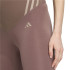 Collants de Fitness adidas Opt Ess Mat 1/1 Femme Marron