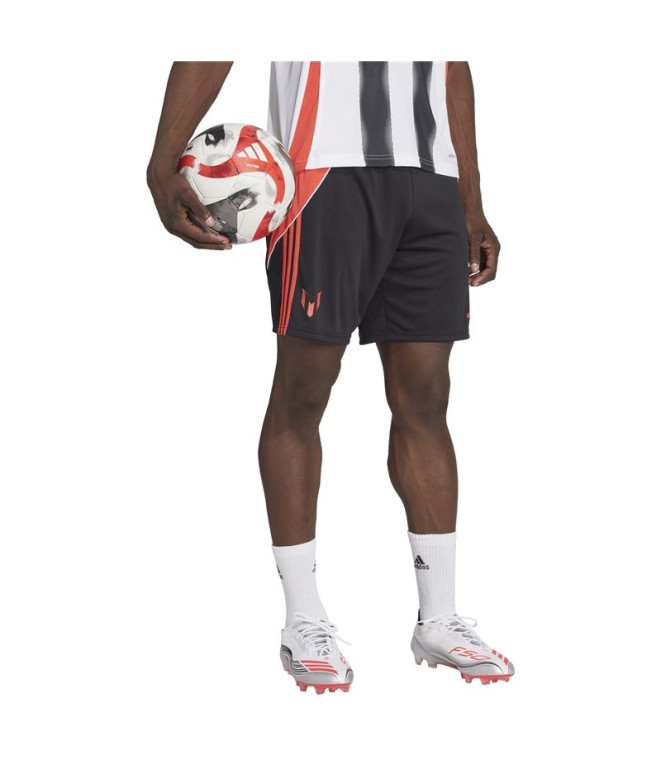 Calça de Futebol adidas Messi Short Homem Preto