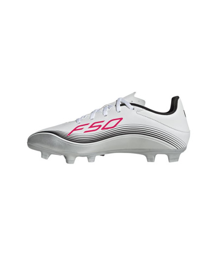 Bottes de football adidas F50 Messi Club Fg Argent 2