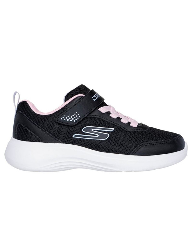 Sapatilhas Skechers Selectors - Reset Ac Menina Preto