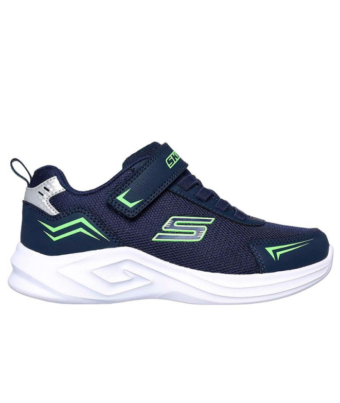 Zapatillas Skechers Mazematics Infantil Azul Marino