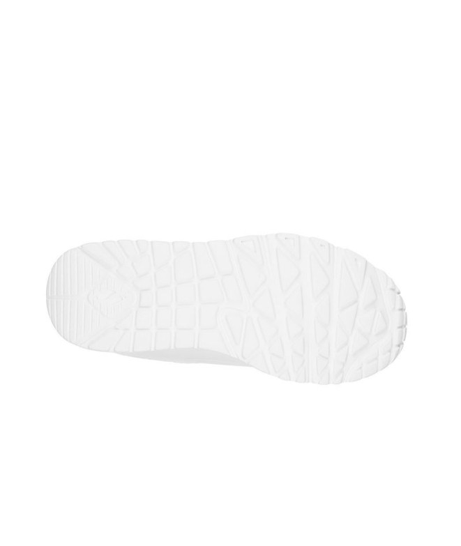 Chaussures Skechers Uno Lite - Vendox Enfant Blanc