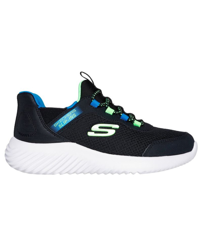 Zapatillas Skechers Bounder Negro Synthetic Niño
