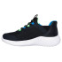 Chaussures Skechers Bounder Noir Synthétique Enfant