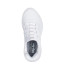 Chaussures Skechers Bounder - Brisk-Burst Blanc Tricot Maille/ Argent Enfant