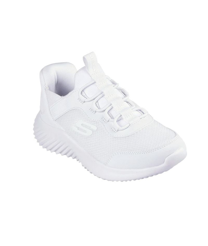 Chaussures Skechers Bounder - Brisk-Burst Blanc...