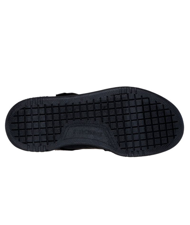 Sapatilhas Skechers Quick Street Preto Knit/...