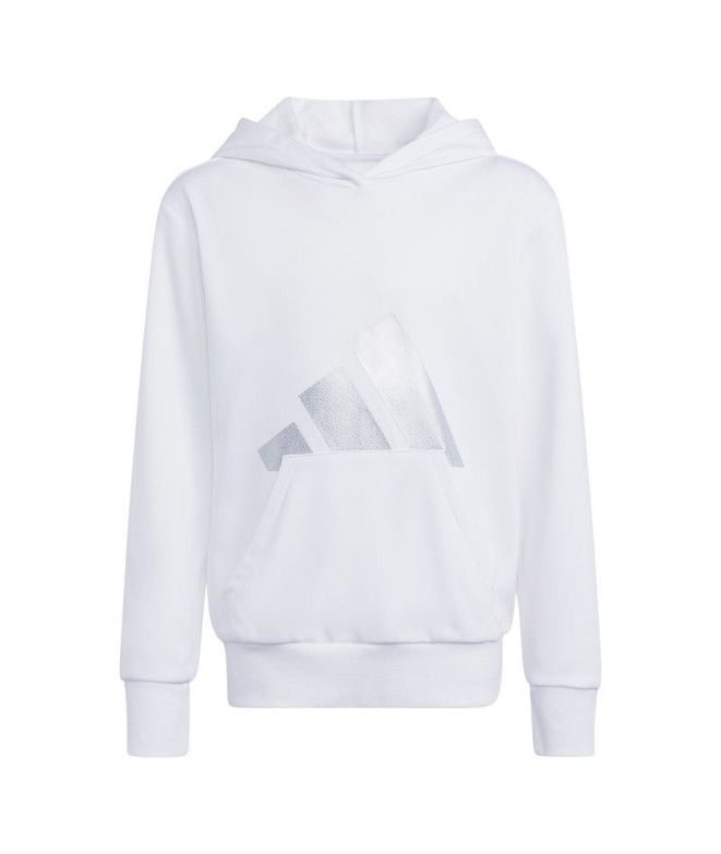 Sudadera adidas Jg Glam Hd Niña Blanco