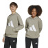 Moletom adidas Bl French Terry Hd 280 Infantil Bege
