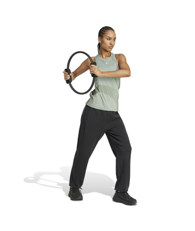 Camiseta de Fitness adidas Wtr D4T Tk Mujer Verde