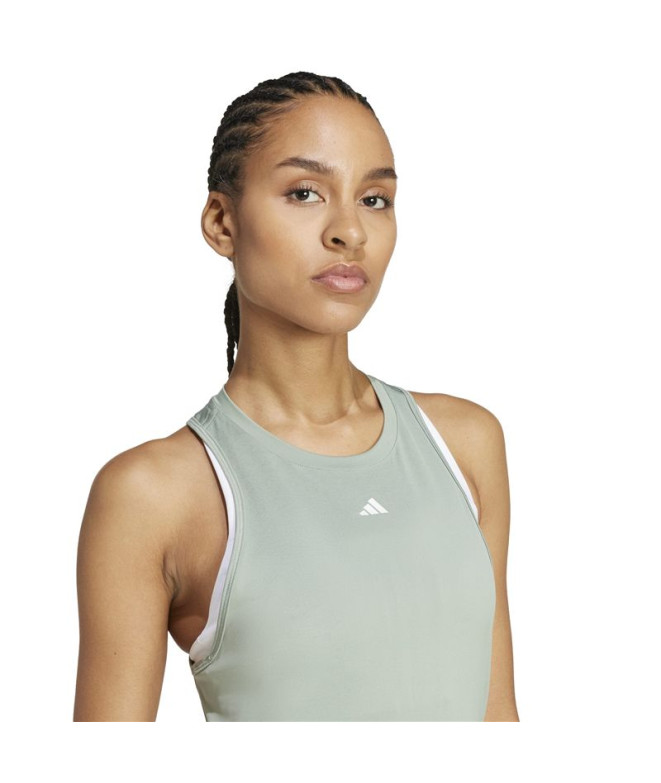Camiseta de Fitness adidas Wtr D4T Tk Mujer Verde