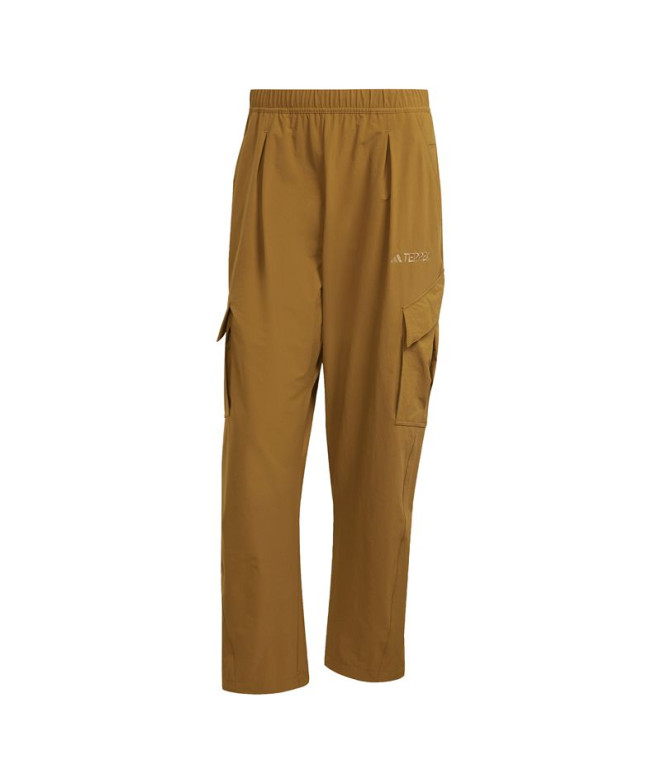 Calça de Montanha adidas Cargo Homem Marrom