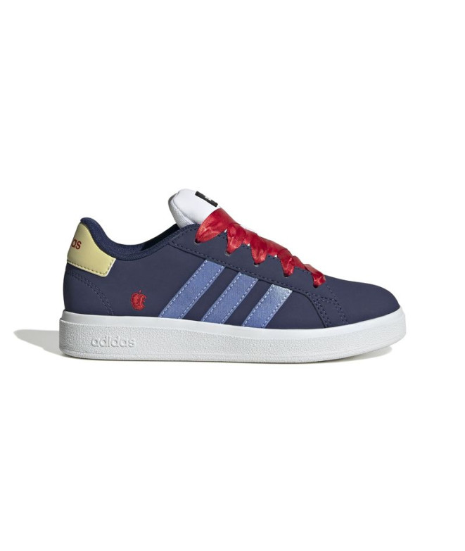 Sapatilhas adidas Grand Court 00S Snow White Infantil Azul Escuro