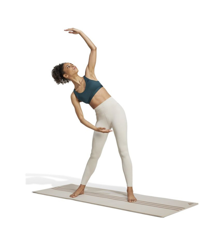 Malhas de Fitness adidas All Me 7/8 L Mulher Bege