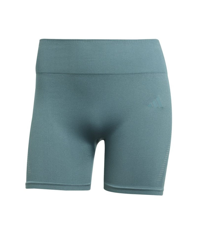 Malhas de Fitness adidas We Knit 4In Sh Mulher Azul