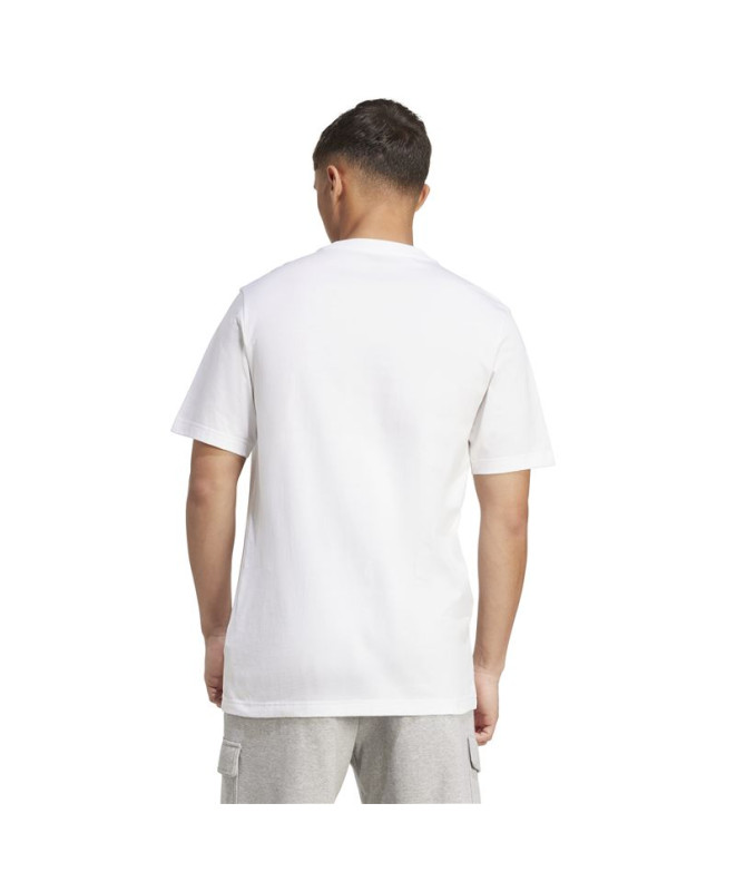 T-shirt adidas Logo Camo Homme Blanc