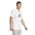 Camiseta adidas Camo Logo Homem Branco