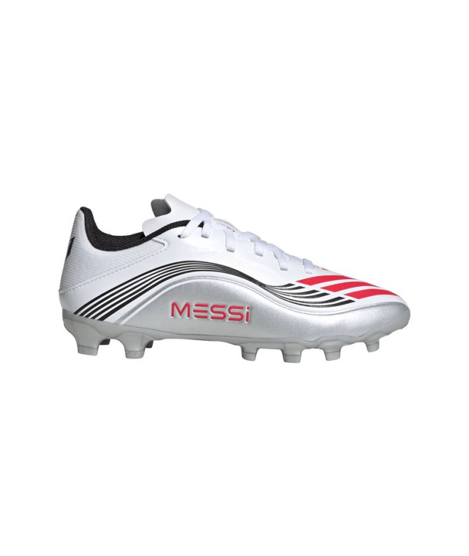 Bottes de Football adidas F50 Messi League Mg Enfant Gris