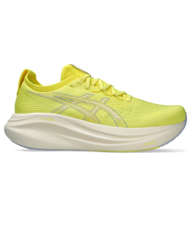 Sapatilhas de Running ASICS Gel-Nimbus 27 Homem Amarelo/Bege