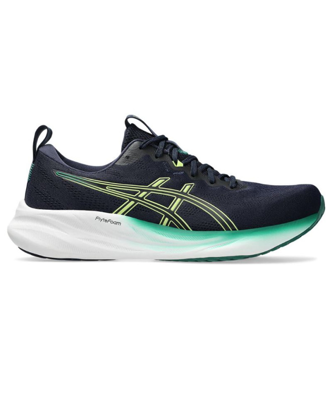 Chaussures de Running ASICS Gel-Pulse 16 Homme Bleu Foncé/Jaune