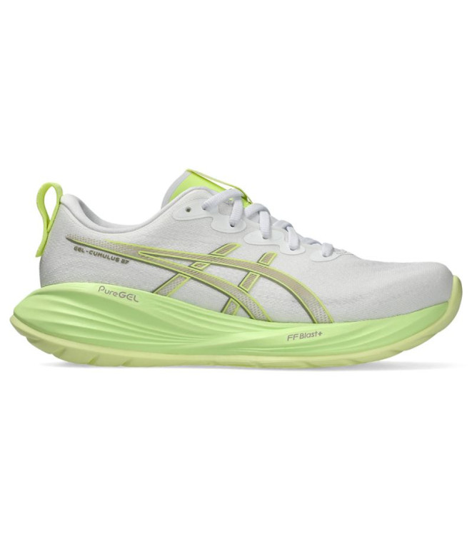 Sapatilhas de Running ASICS Gel-Cumulus 27 Mulher Branco/Verde