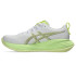 Chaussures de Running ASICS Gel-Cumulus 27 Femme Blanc/Vert