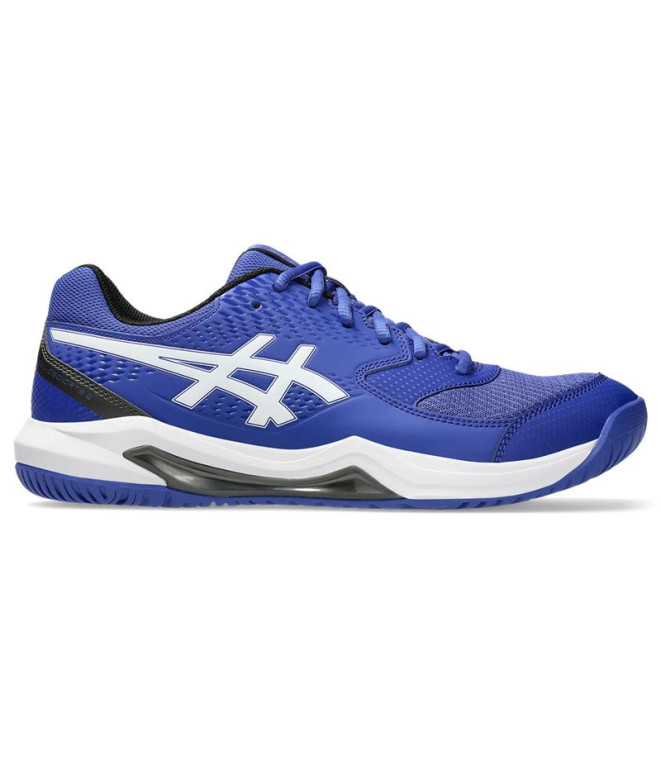 Sapatilhas de Tênis ASICS Gel-Dedicate 8 Homem Azul Cobalto / Branco