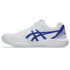 Chaussures de Pádel ASICS Gel-Dedicate 8 Padel Homme Blanc / Cobalt