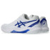 Chaussures de Pádel ASICS Gel-Dedicate 8 Padel Homme Blanc / Cobalt