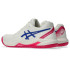 Sapatilhas de Tênis ASICS Gel-Dedicate 8 Mulher Bege/Azul Cobalto