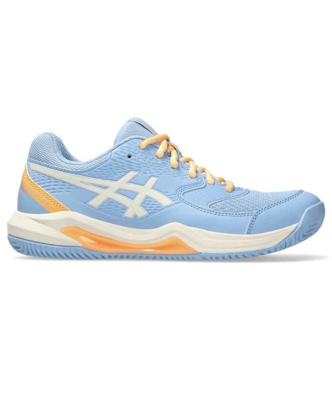 Sapatilhas de Pádel ASICS Gel-Dedicate 8 Padel Mulher Azul/Beige