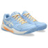 Chaussures de Pádel ASICS Gel-Dedicate 8 Padel Femme Bleu/Beige