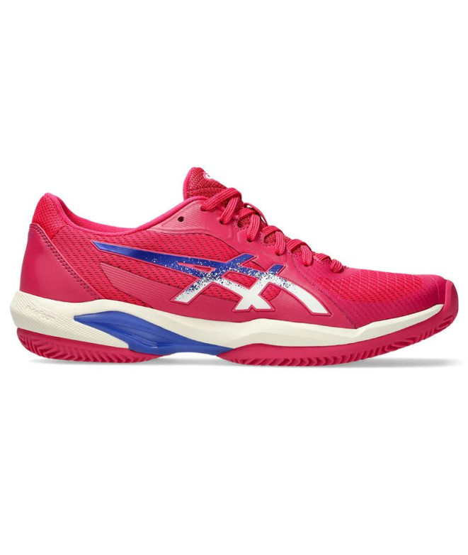 Sapatilhas de Tênis ASICS Solution Swift Ff 2 Clay Mulher Rosa/Azul Cobalto