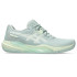 Zapatillas de Tenis ASICS Gel-Challenger 15 Clay Mujer Gris/Verde