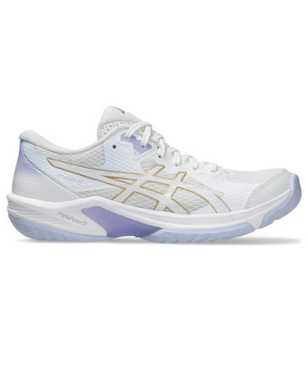 Zapatillas de Balonmano ASICS Beyond Ff Mujer Blanco/Lila
