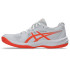 Chaussures de Handball ASICS Upcourt 6 Femme Blanc/Corail