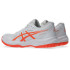 Chaussures de Handball ASICS Upcourt 6 Femme Blanc/Corail