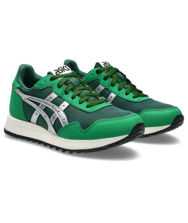 Zapatillas ASICS Tiger Runner II Mujer Verde/Plata