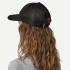 Boné Patagonia P-6 Logo Lopro Trucker Preto