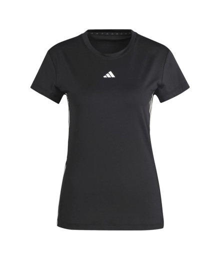 Camiseta de Fitness adidas Essentials Hyglm Mulher Preto