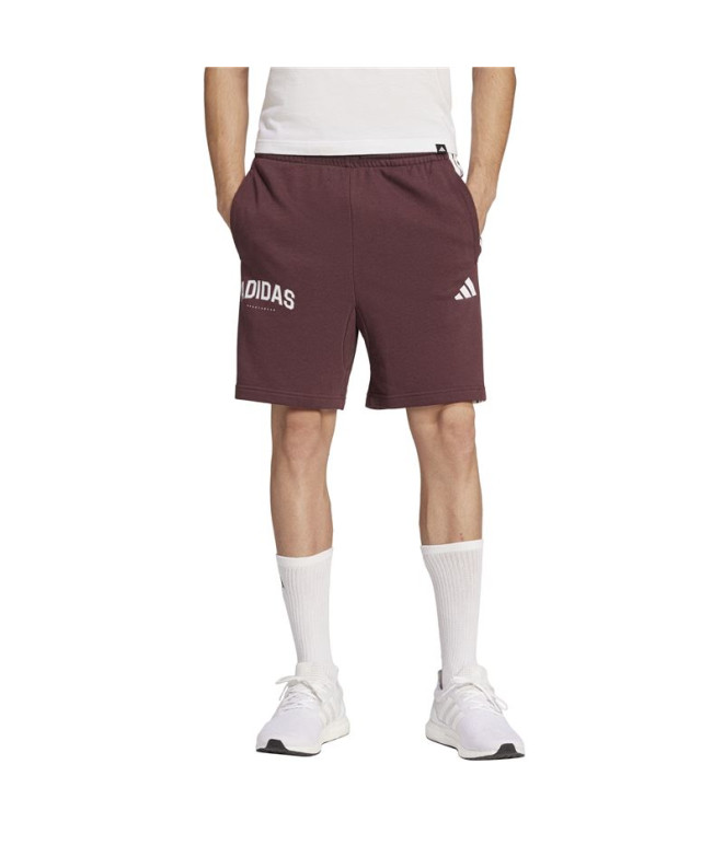 Pantalons adidas 3Bandas Sho Homme Rubaur