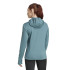 Moletom de Running adidas On The Run Winterized Mulher Pré-amado Teal