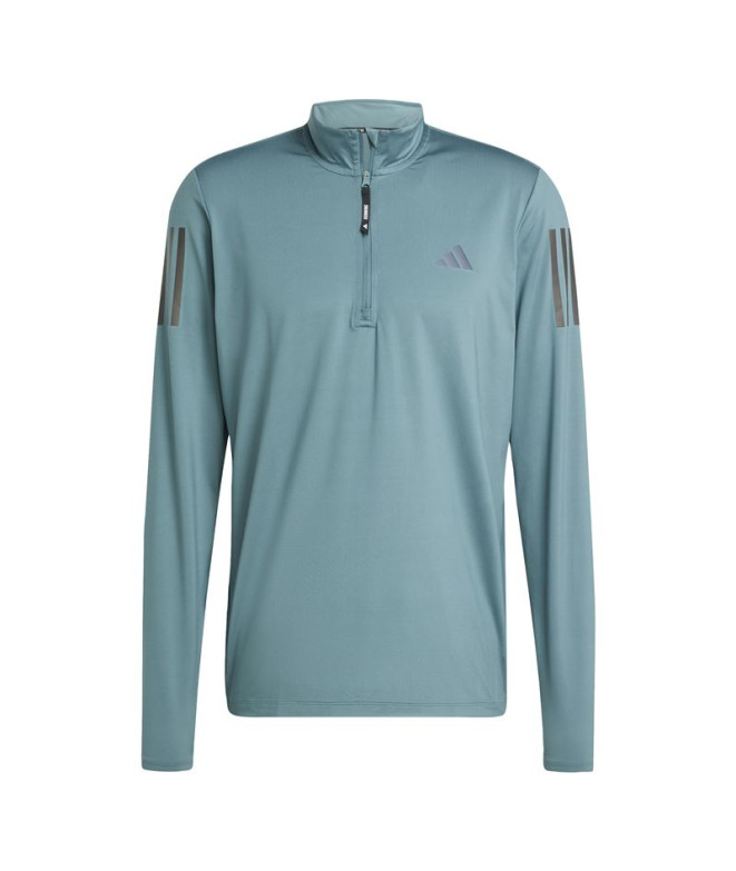 Camiseta de Running adidas Otr B Hz Hombre Azcead