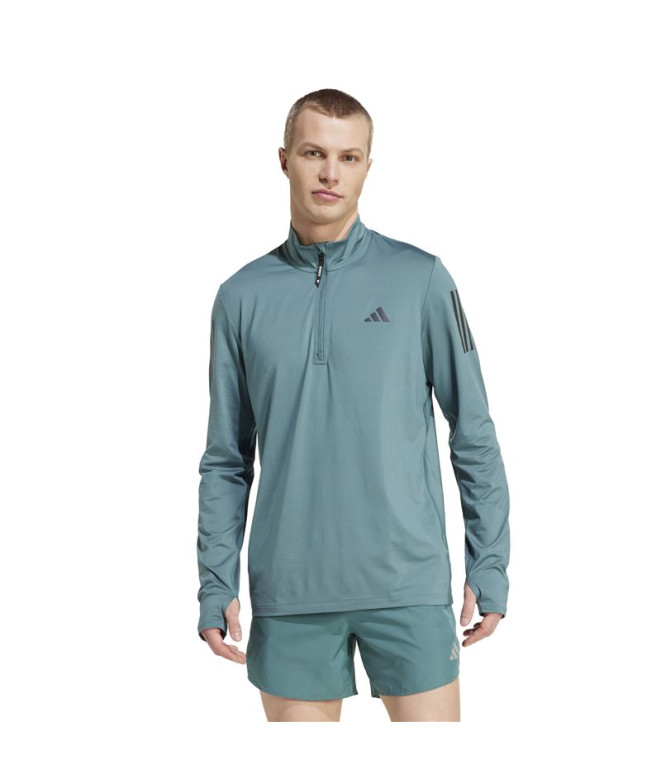 Camiseta de Running adidas Otr B Hz Hombre Azcead